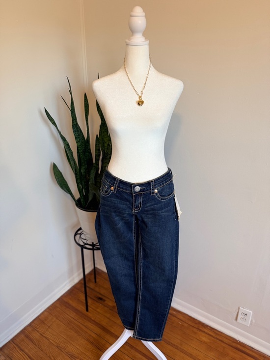 Seven7 Denim - Seven7 | Low Rise Dark Wash Straight Leg Jeans